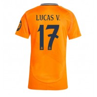 Real Madrid Lucas Vazquez #17 Replica Away Shirt Ladies 2024-25 Short Sleeve